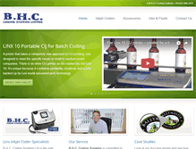 Tablet Screenshot of bhc-linx.ie